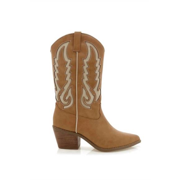 Billini Shoes New Billini Norva Cowboy Boot In Camel Poshmark